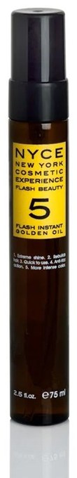 МАСЛО NYCE для блиску FLASH BEAUTY INSTANT GOLDEN OIL